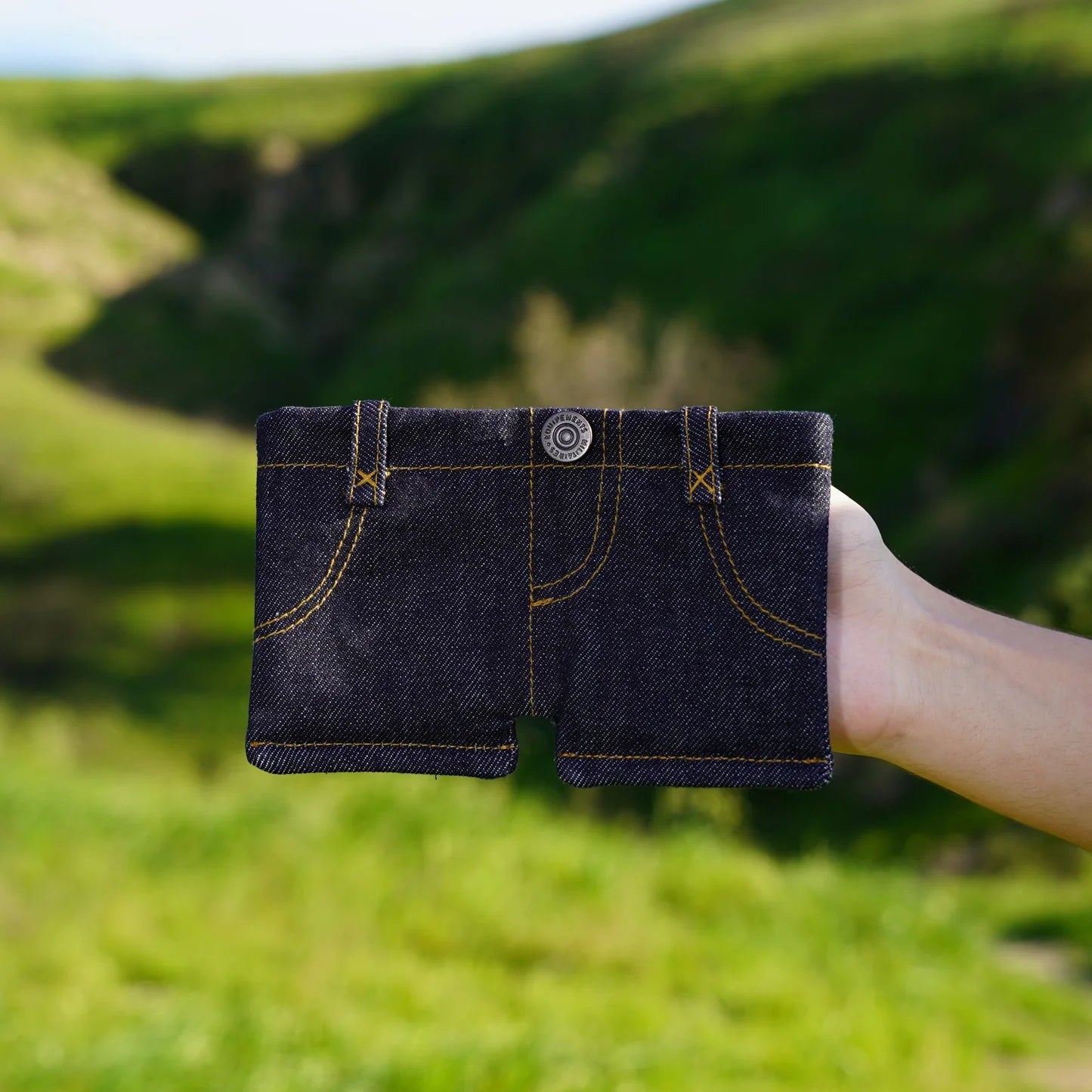 Stylish Mini Denim Wallet