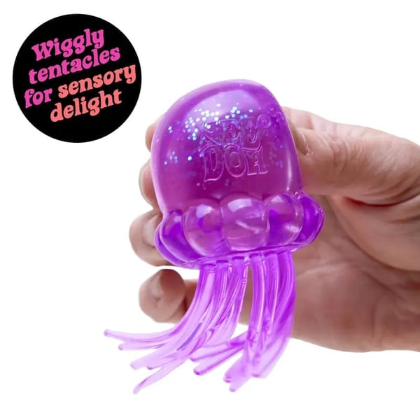 Schylling Jelly Squish – Soft Gel-Filled Sensory Squeeze Toy for Home, Office & Travel