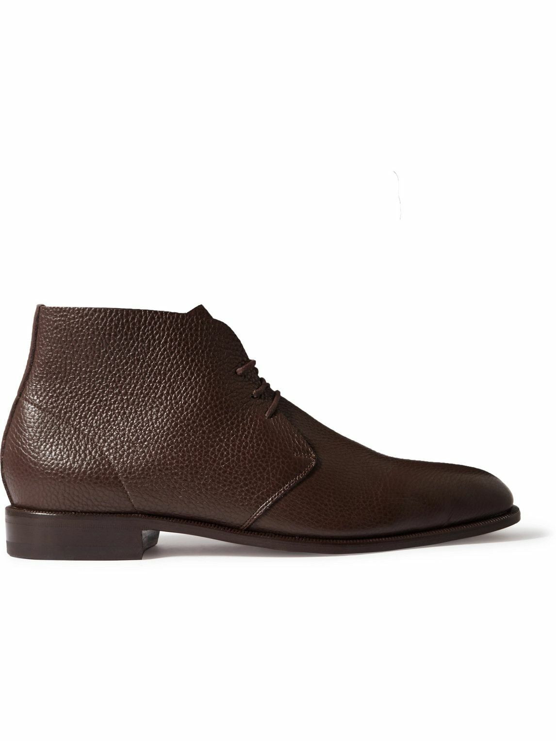 Italian full-grain leather boots