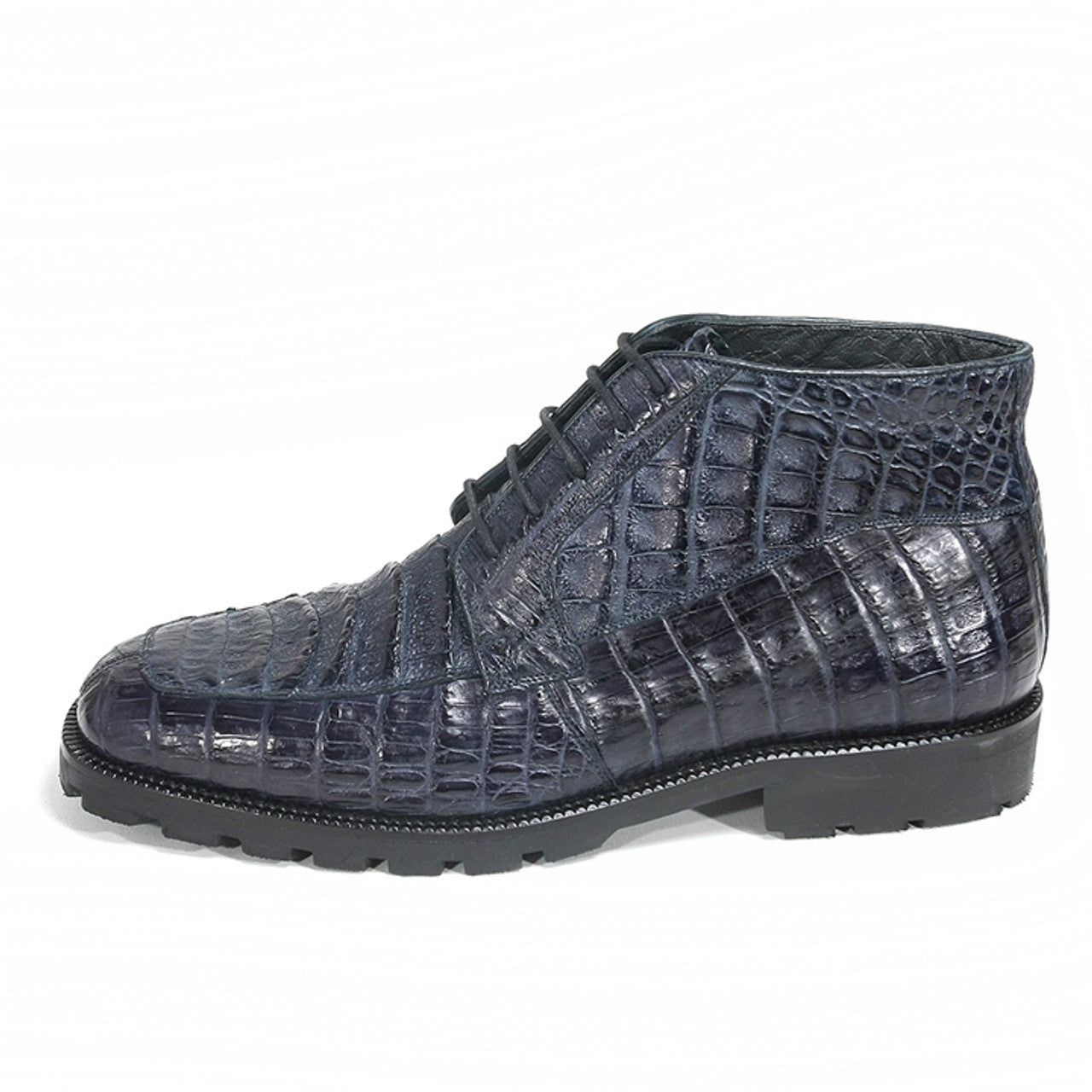Authentic Caiman Belly Ankle Boots