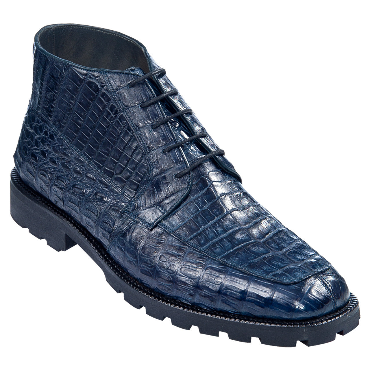 Authentic Caiman Belly Ankle Boots