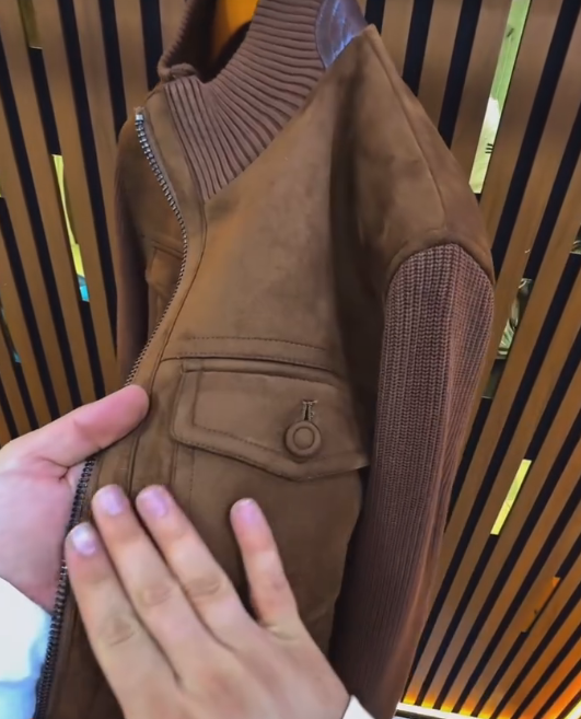Men's Western Suede Jacket