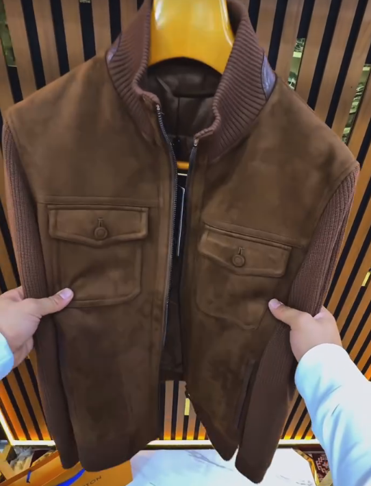 Men's Western Suede Jacket