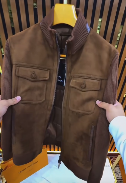 Men's Western Suede Jacket