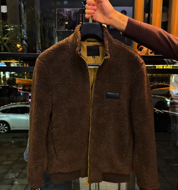 Men's Luxury Fleece Zip-Up Jacket