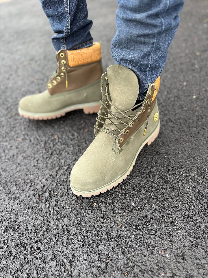 Men's Outdoor Dark Green Martin Boots