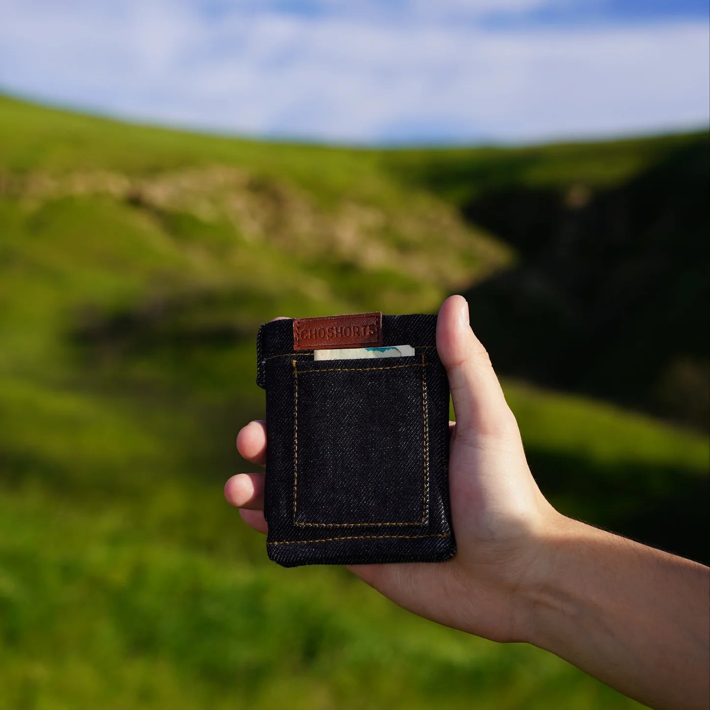 Stylish Mini Denim Wallet