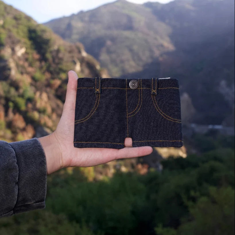 Stylish Mini Denim Wallet