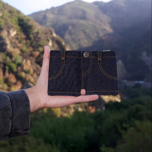 Stylish Mini Denim Wallet