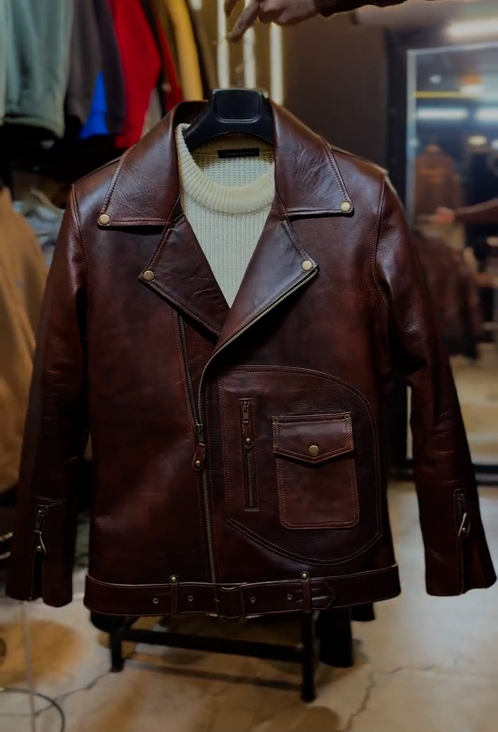 Men's Luxury Pure Lambskin Jacket