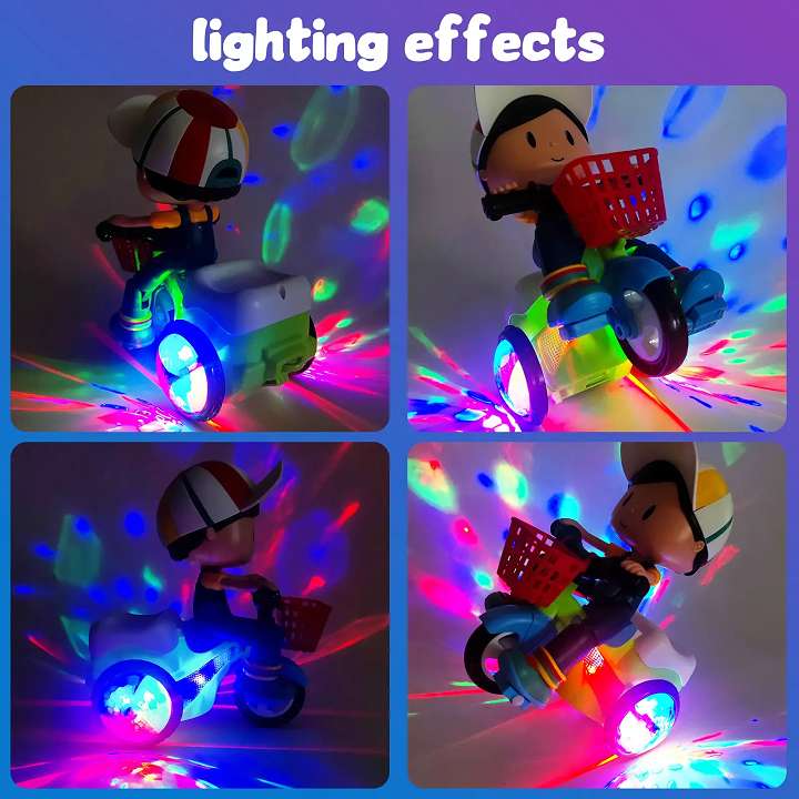 Children's Electric Stunt Tricycle Toy