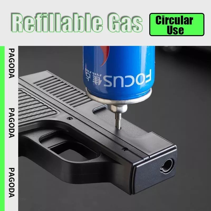 Creative Gun-Shaped Cigarette Case Lighter: A Unique & Practical Gift for Your Boyfriend