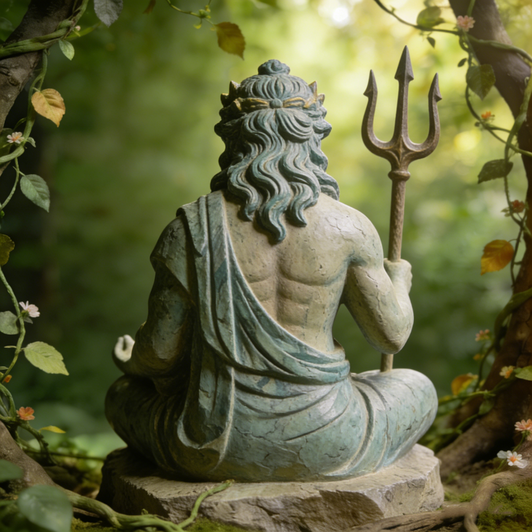 Meditation Poseidon Sculpture