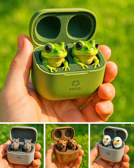 🔥Last Day 49% OFF - Interesting animal earbuds