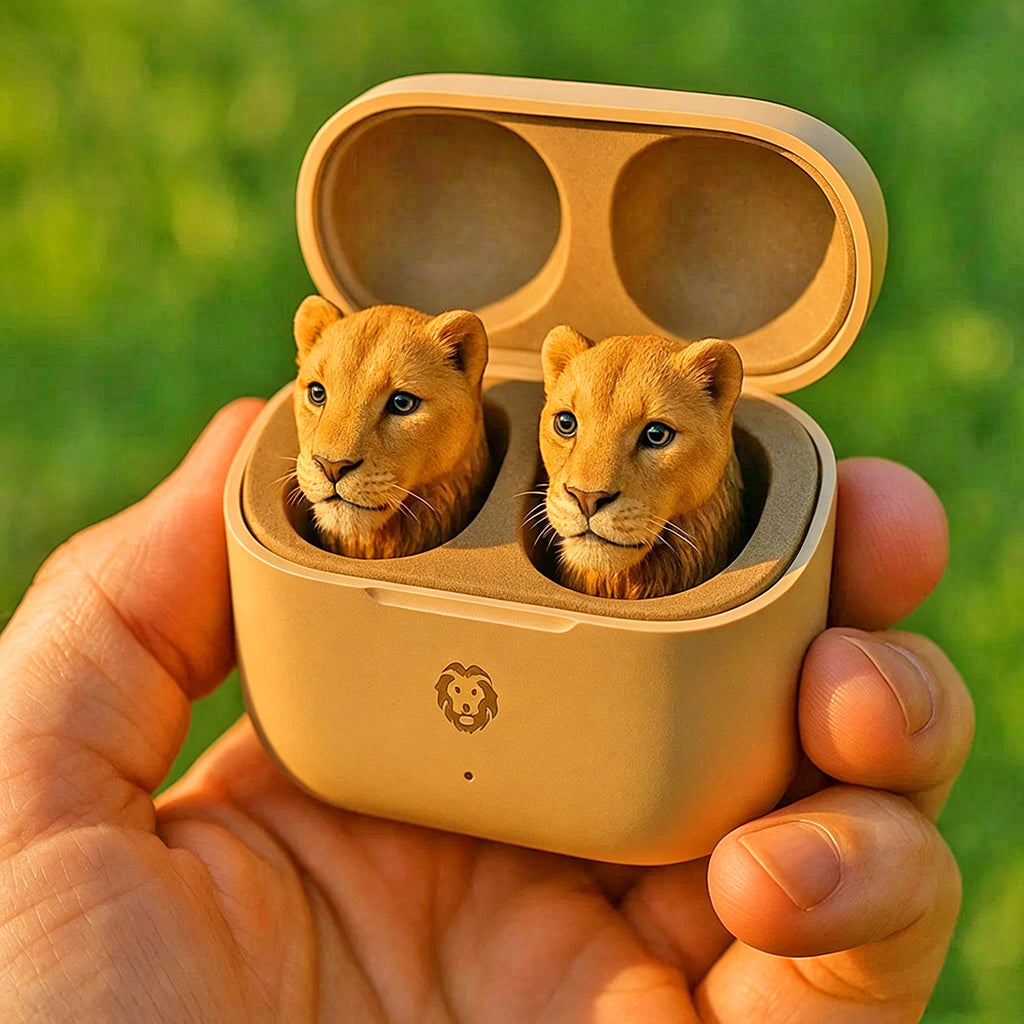 🔥Last Day 49% OFF - Interesting animal earbuds