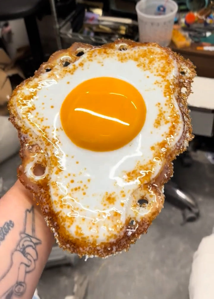 Fun Fried Egg Wall Hanging Ornament
