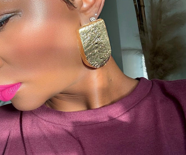 Sola Inverted Dome Earrings